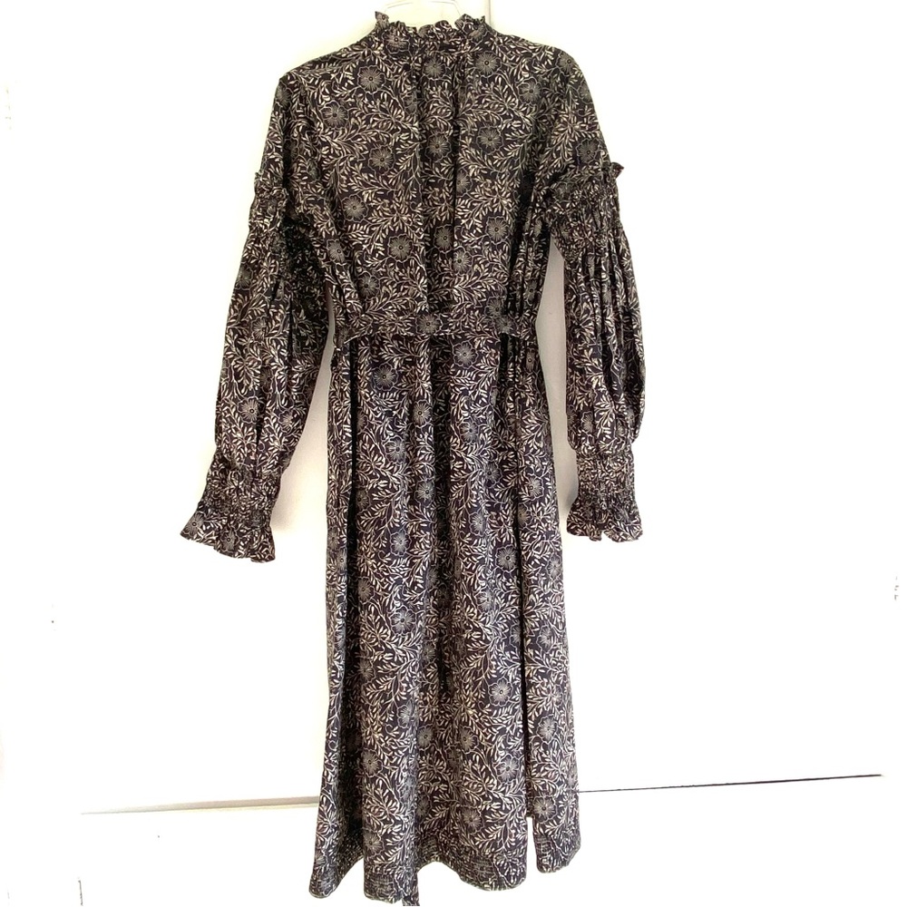 Anthropologie & Editorialist Hope for Flowers by Tracy Reese Midi Floral Dress M - Picture 7 of 13
